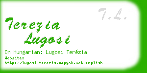 terezia lugosi business card